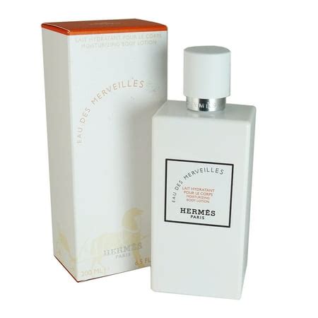 locion hermes|hermes eau des merveilles lotion.